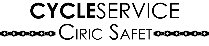 Logo Text Cycle Service
